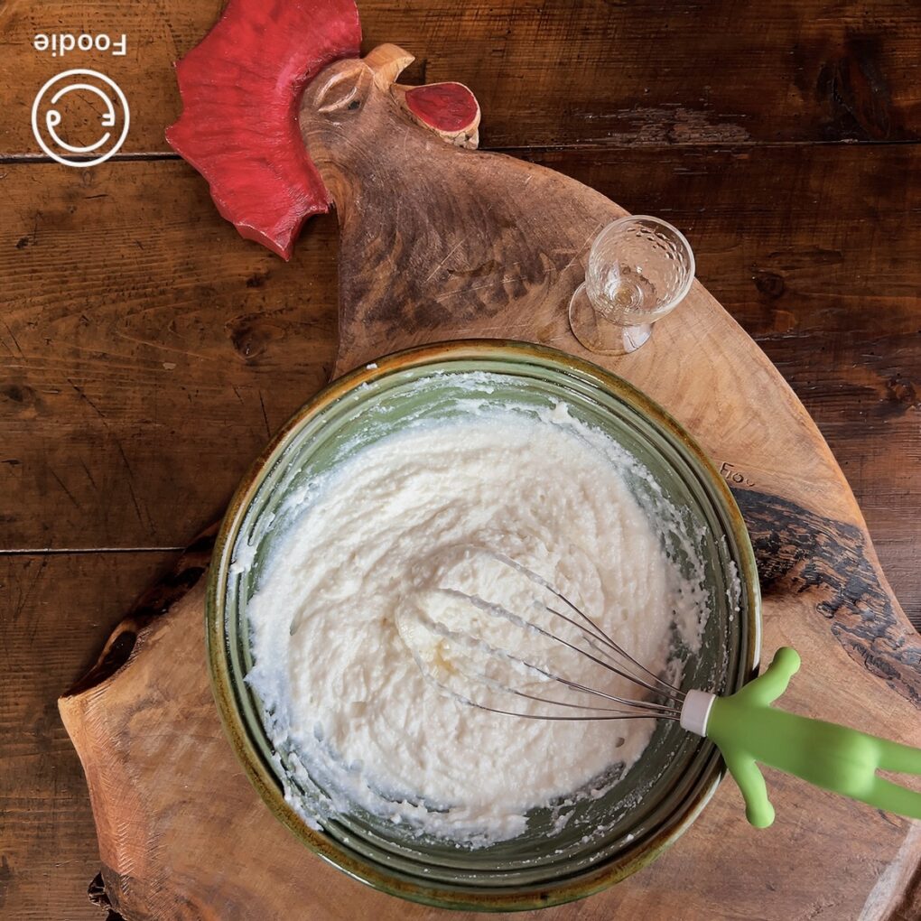 impasto crema di ricotta